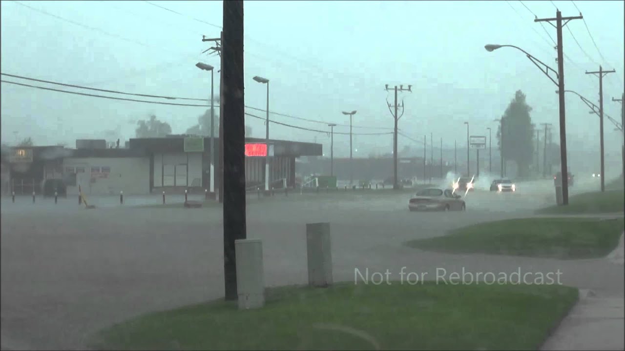 Flooding on 24th AVE Norman, Oklahoma YouTube