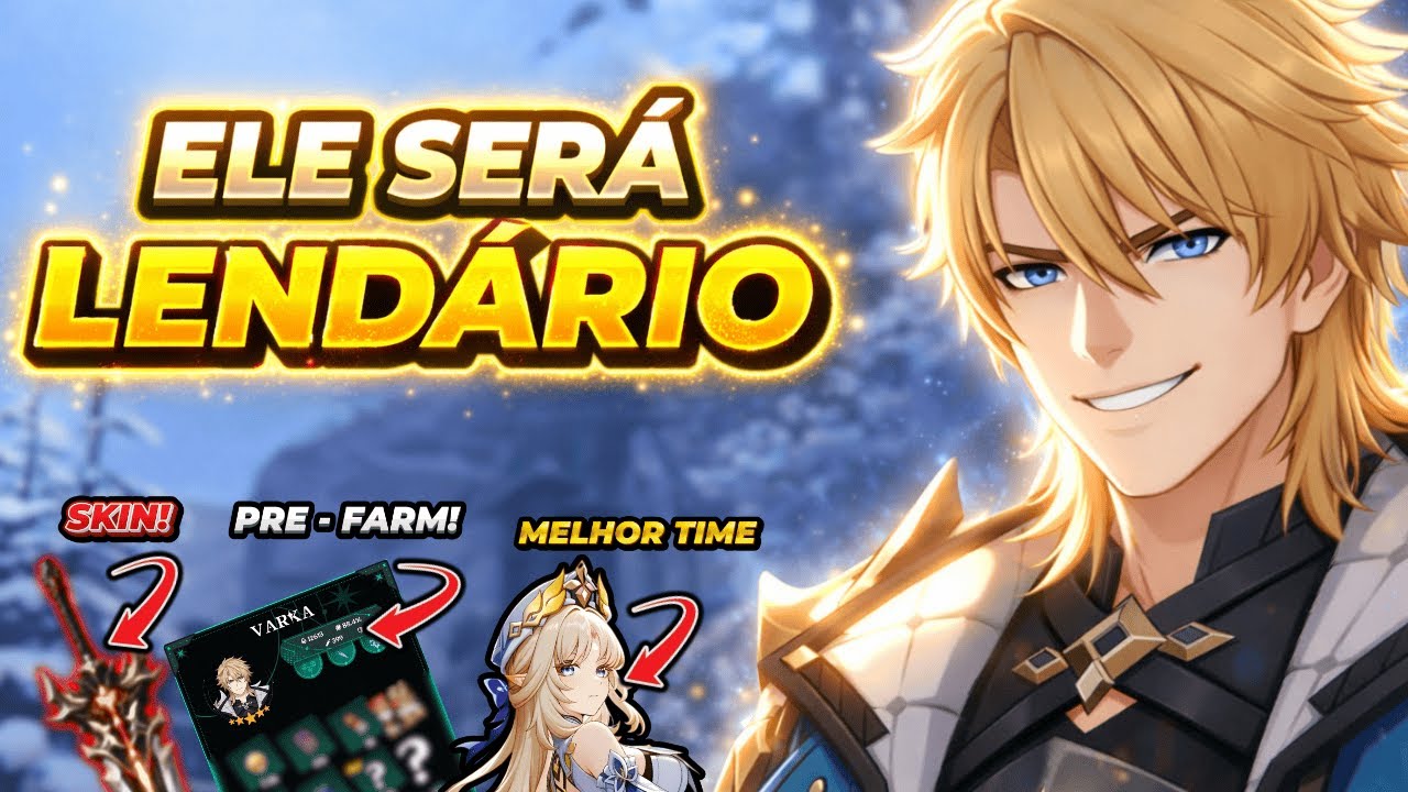 VARKA É INSANO! 🔥 Gameplay do BETA, Skin, Materiais e Cavaleiro Sangrento JOGÁVEL!