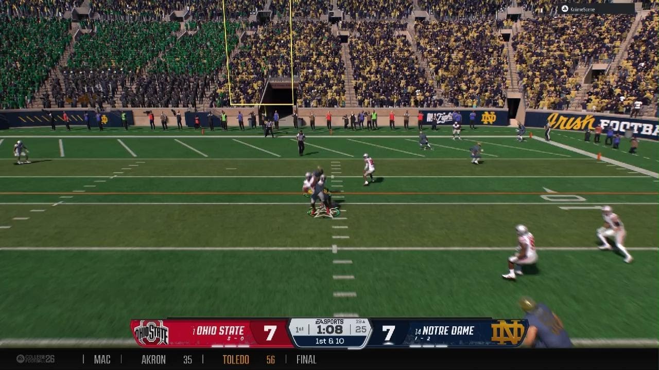 Ohio state vs Notre Dame week 5 - YouTube