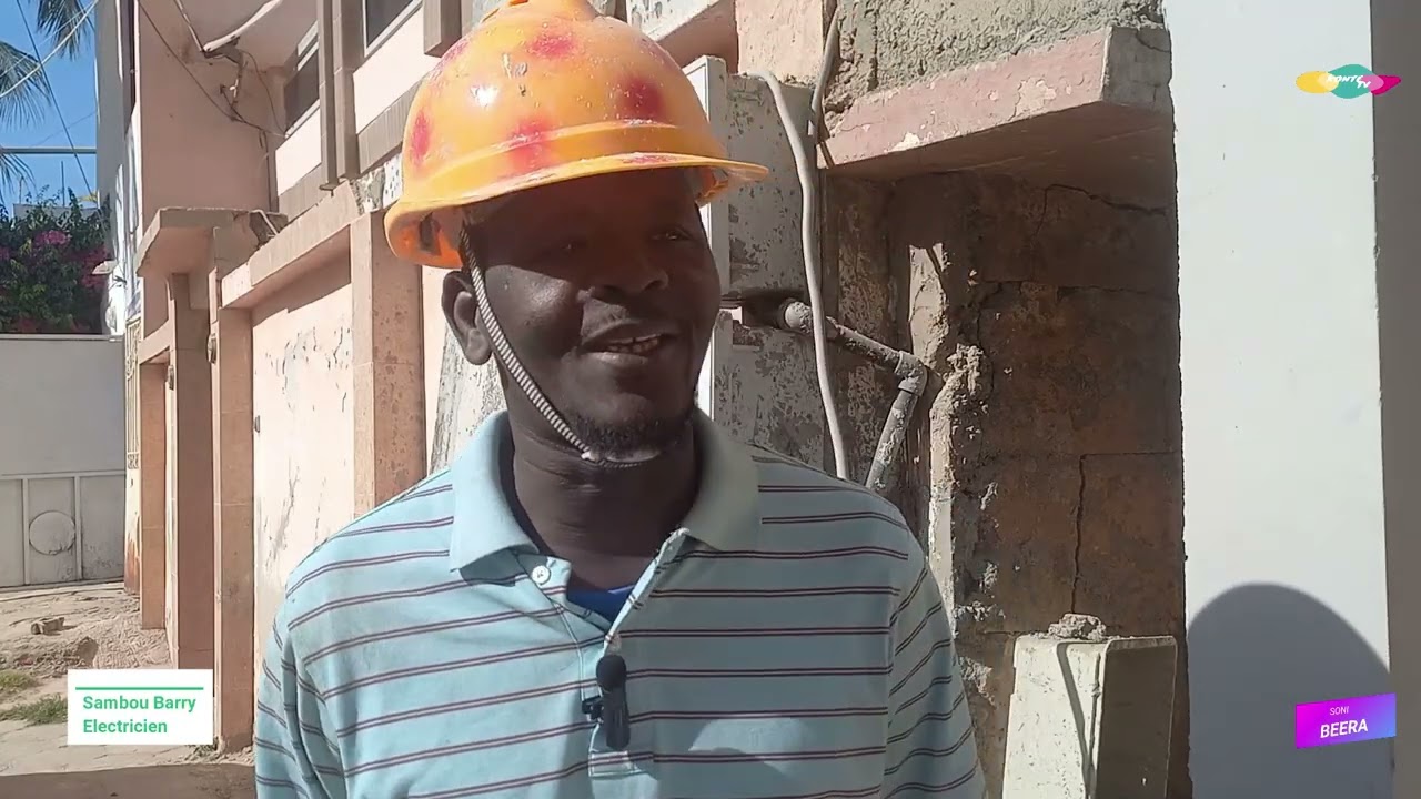 Sambou Barry, un électricien soninké de Golmy au Sénégal, prévoit de créer sa propre entreprise.