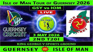 Guernsey vs Isle of Man | GSY vs IOM | 1st T20I Match of Isle of Man vs Guernsey 2026 | IOM vs GSY