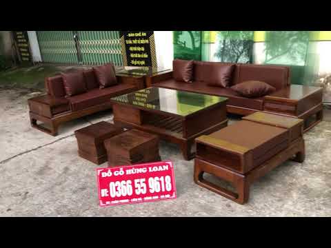 Video Báo giá công khai bộ bàn ghế phòng khách sofa 2 văng... - youtube