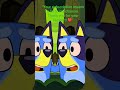 Bluey Got Scared in the Forest! 😱🌲 I sponsored by Klasky Csupo effects|#bluey #blueyshorts #vfx