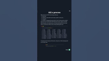 #linux #máytính #hacker Quản lý service và process trong Linux
