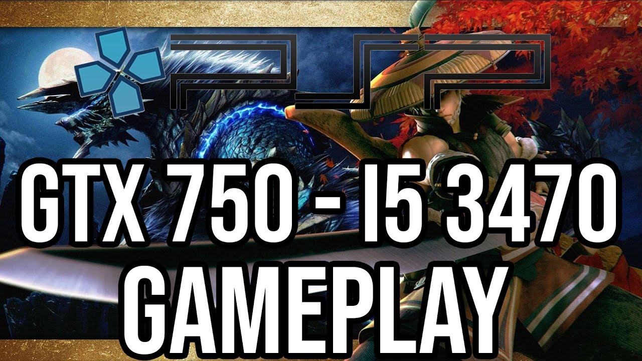 Monster Hunter 3rd (PPSSPP) Gameplay on | GTX 750 1GB - i5 3470 |