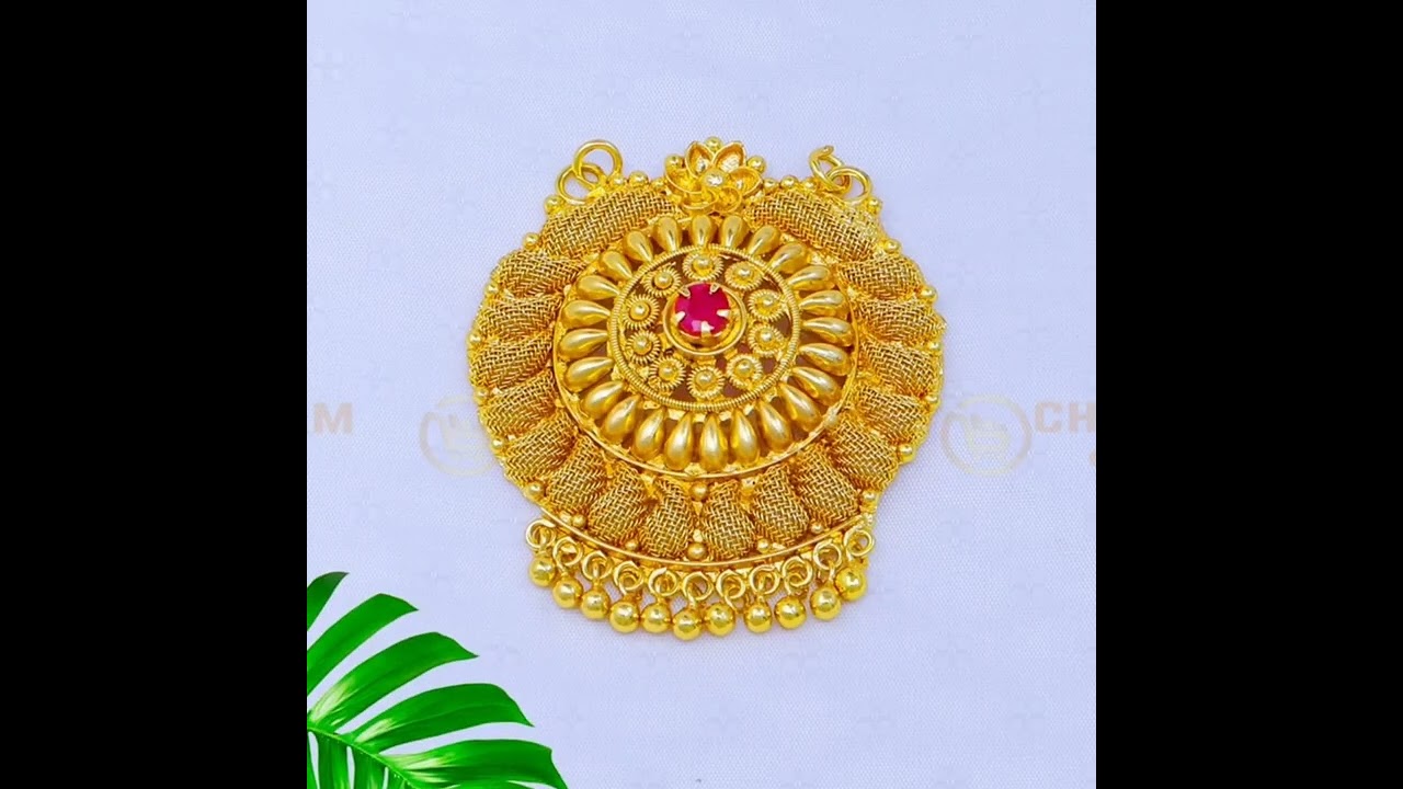Latest Gold chain pendent designs ☺️||Gold jewellery||