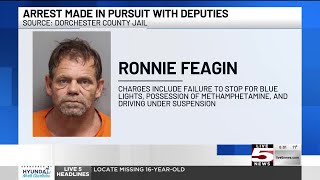 VIDEO: Dorchester County deputies charge man they say led them on 30-minute chase