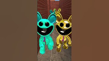 FORGOTTEN SMILING CRITTERS EVOLUTION ORIGINAL vs GOLDEN POPPY PLAYTIME 3 - BIG MAZE in Gmod !