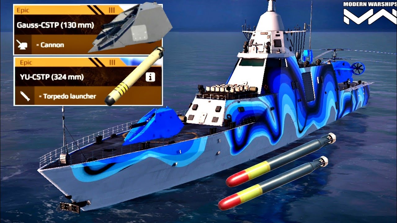 CN CSTP February Battlepass Free Ship Gameplay Modern warship 