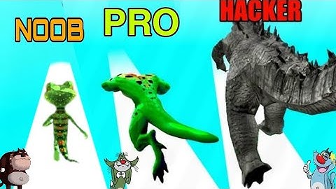 NOOB Vs PRO vs HACKER | in kaiju Run | with OGGY and JACK | Taimoor Gamer