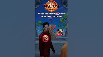 When the Blood DK heals more than the healer #worldofwarcraft #warcraft #thewarwithin #warwithin