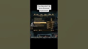 The FALLOUT 76 “Nuka Grenade” experience #gamingmemes #fallout76 #fallout