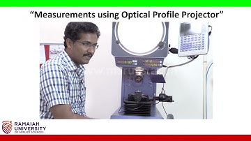 Measurements Using Optical Profile Projector {L}