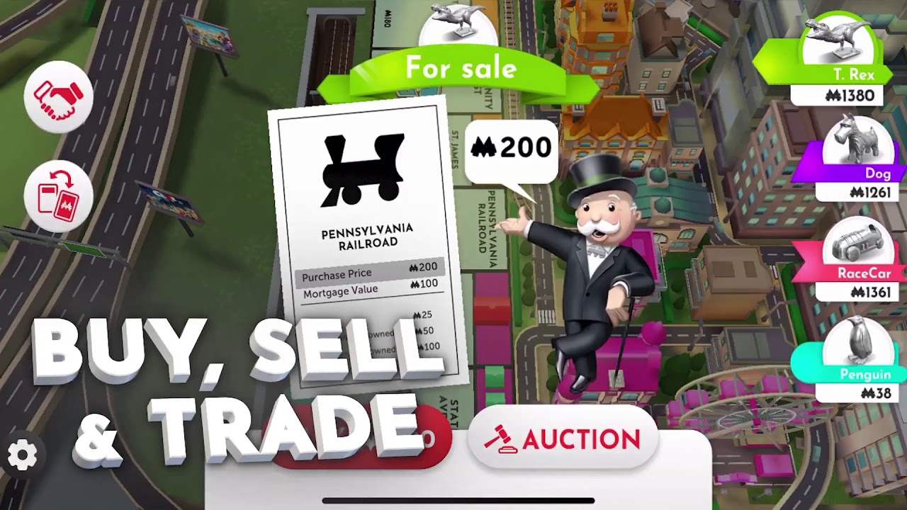 Monopoly for Mobile Out Now! YouTube