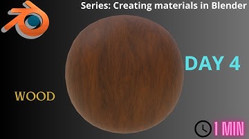 How to Make Wood Material in Blender | procedural texturing