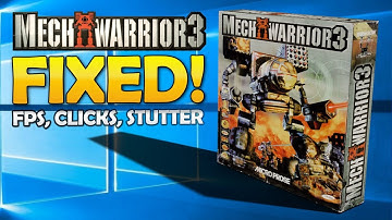 Fix MechWarrior 3 Lagging, Clicking, Stuttering in Windows 10, 8, 7 & Vista