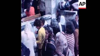 SYND 13 4 76 PEOPLE VOTING IN ISRAELI OCCUPIED WEST BANK MUNICIPAL ELECTION Wealth