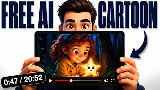 How to Make Long 3D AI Cartoons for Free (Consistent Characters)