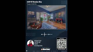 6489 W Wenden Way, Tucson, AZ 85743 | 4 Bedroom Home For Sale