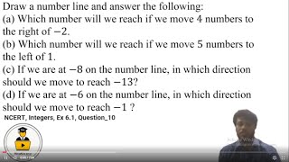 Class 6 NCERT Maths | Ch 6: Integers| Ex 6.1 Q10 Solution screenshot 5