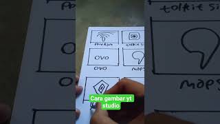 tutorial cara gambar yt studio #tutorial #fyp #viral