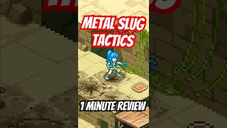 Metal Slug Tactics Switch Review in 1 Minute!