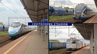 16 pociągów na stacji Częstochowa Stradom