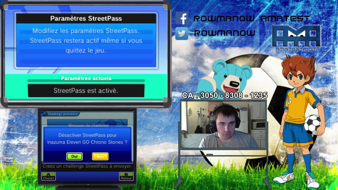 Mots De Passe Inazuma Eleven Go Chrono Stone