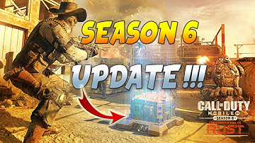 CALL OF DUTY MOBILE SEASON 6 UPDATE - CAPTURE THE FLAG AND RUST MAP GAMEPLAY