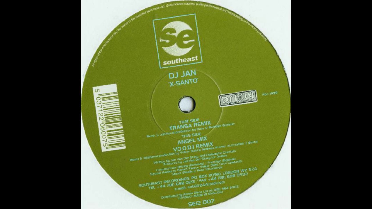 Dj Jan - X-Santo (Transa Remix)