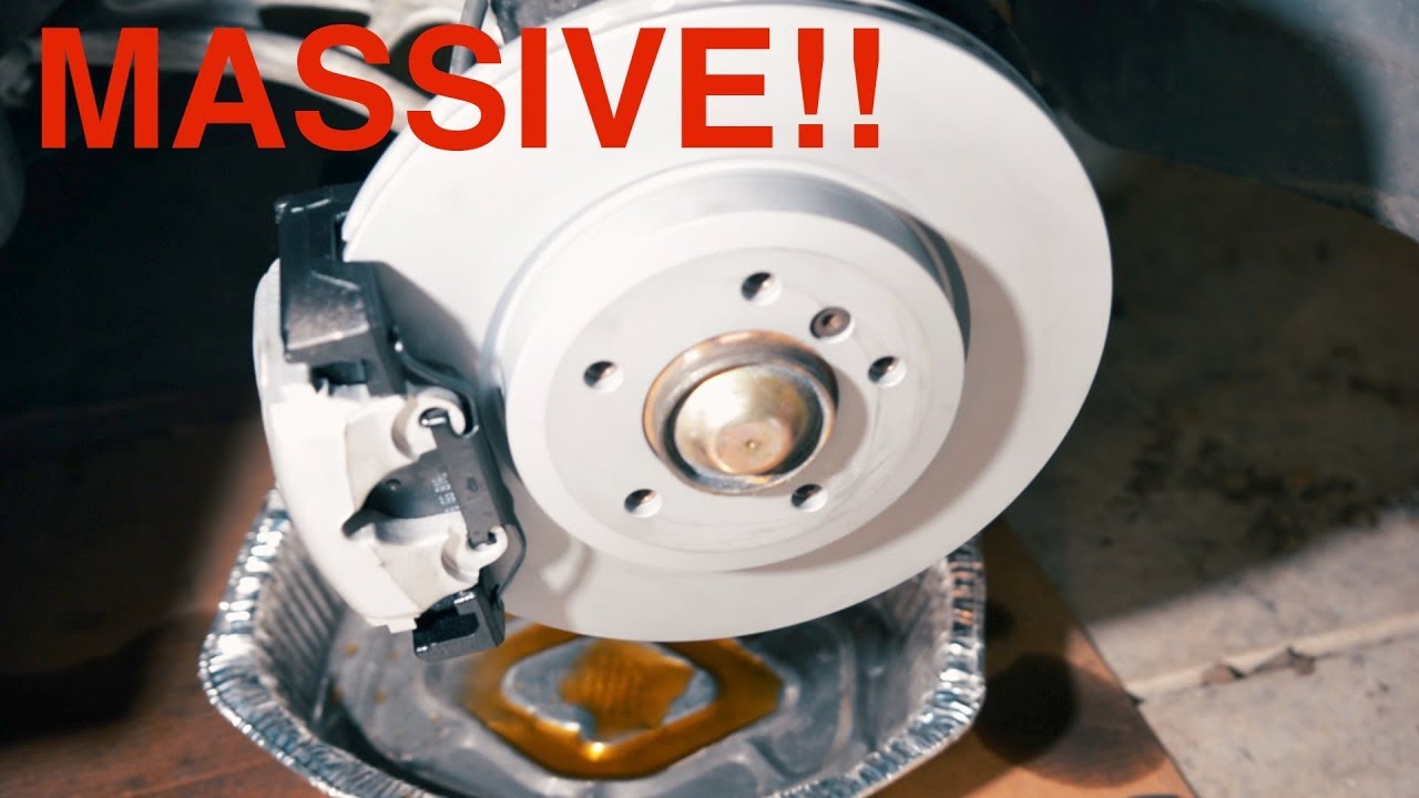 BMW 3 Series (E46 330) Brake upgrade YouTube