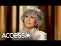 Jane Fonda's Passionate Diversity Plea At Golden Globes