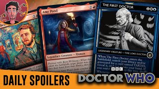 All Doctors Revealed! Companions, Dalek Emperor! | Doctor Who Magic the Gathering Spoilers