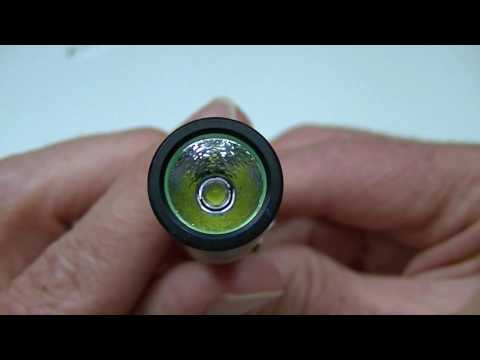 Lumintop IYP365 LED Penlight Flashlight Review. Cree XP-G2 R5 LED.