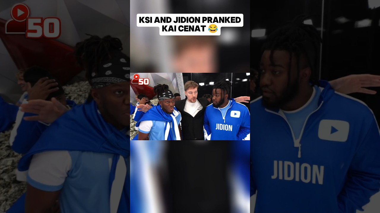 KSI AND JIDION PRANKED KAI CENAT 😂