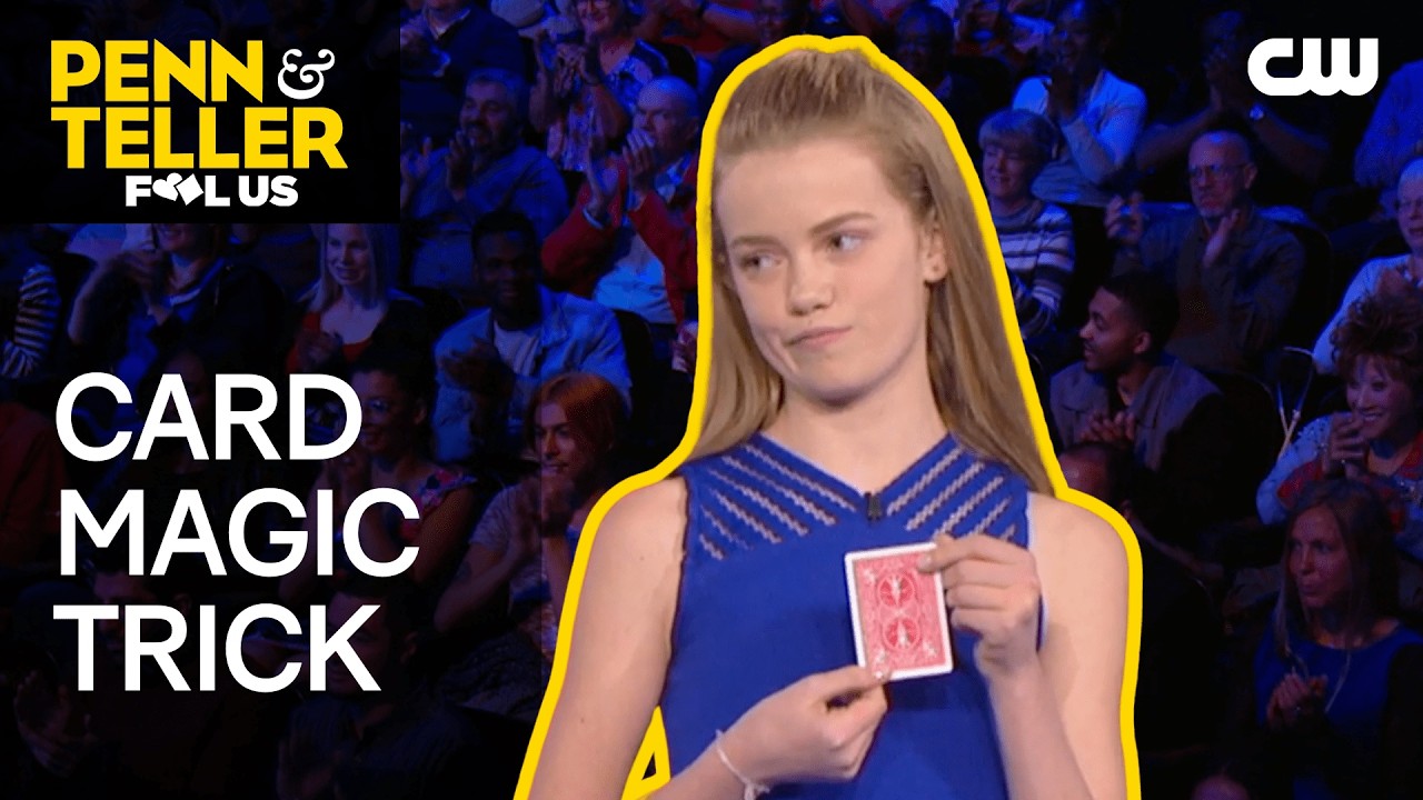 12-Year-Old Magician Performs Card Magic Trick | Penn & Teller: Fool Us | The CW