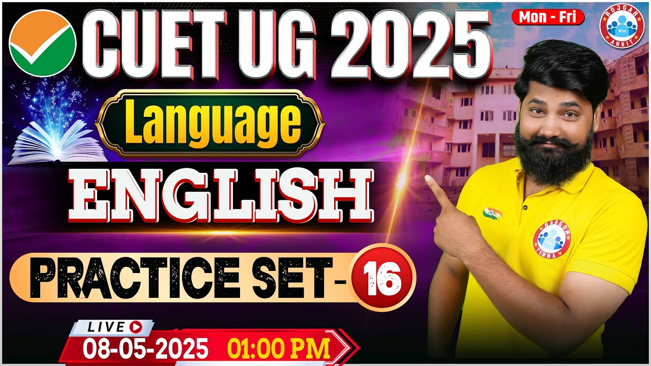 CUET UG 2025 English Language Preparation | CUET Language English ...