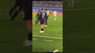 Albanian pitch invader hugs Benzema vs Man City