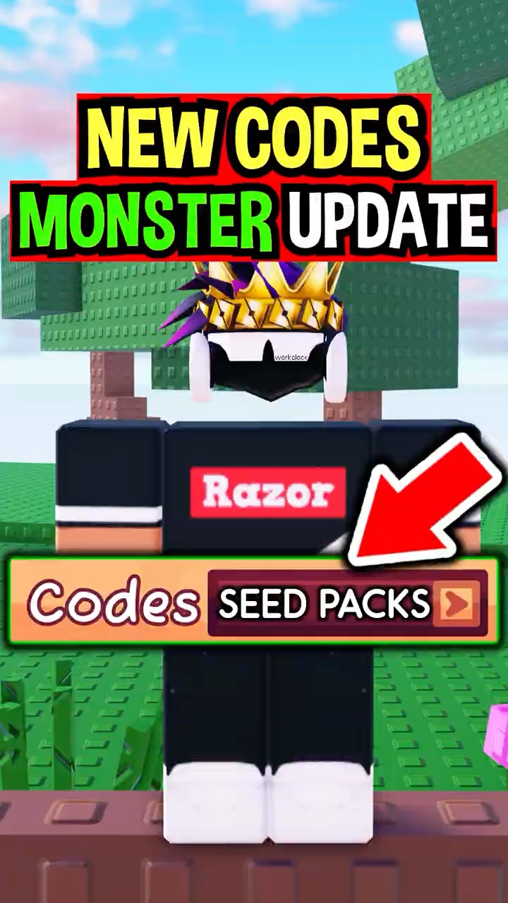 NEW MONSTER UPDATE CODES in Roblox Garden Horizons - YouTube