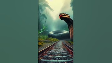 AI Nature Exploration | Amazing Scenery | Giant Python #shorts #trending #wow