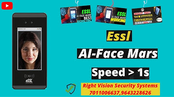 Essl AI-Face Mars | Fastest Face Biometric | 2x Speed |#Essl#mars | Contact Us 7011006637,8506077840