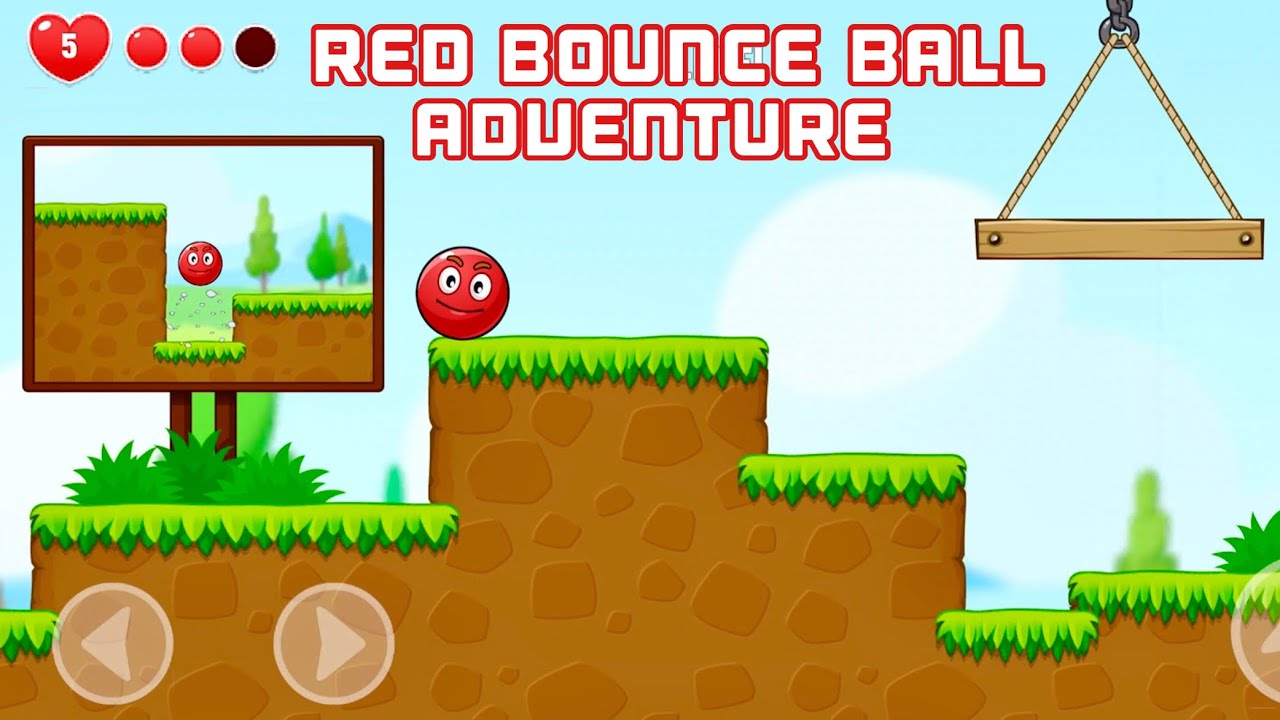 RED BOUNCE BALL ADVENTURE | iOS | Global | First Gameplay