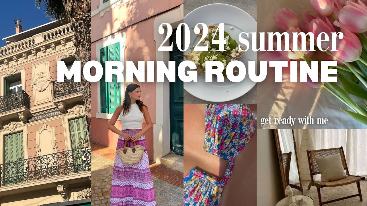 MA MORNING ROUTINE D'ÉTÉ 2024 (7h du matin) 🌸 | nouvelles habitudes ...