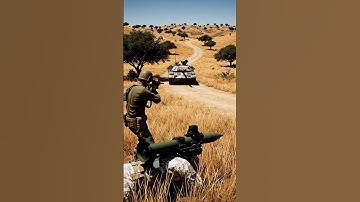 Tank Turret Becomes a UFO! BRUTAL RPG Blowout CGI #shorts