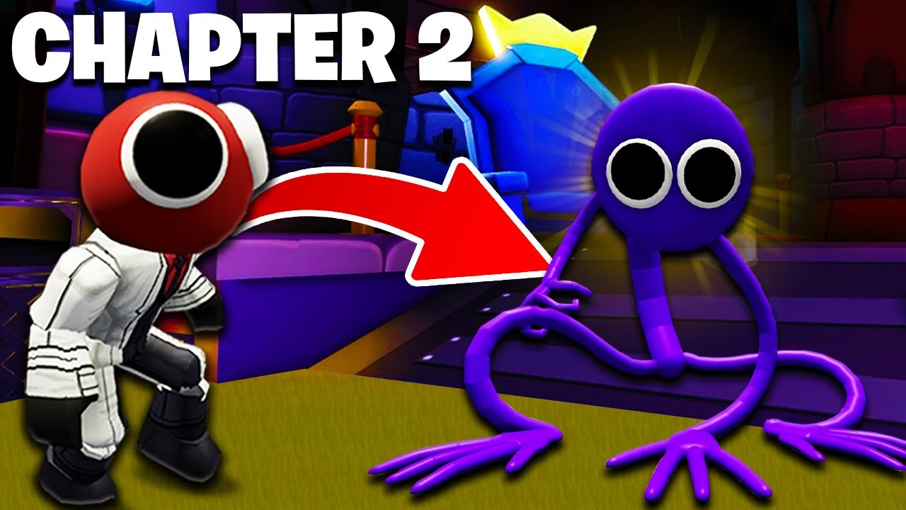 Say Hello To PURPLE In Chapter 2 - Rainbow Friends 