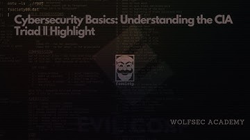 Cybersecurity Basics: Understanding the CIA Triad || Highlight