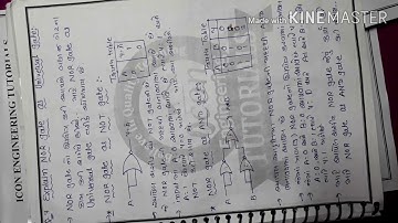 NOR GATE AS UNIVERSAL GATE MOST IMP FOR DIPLOMA ELECTRICAL STUDENT