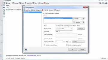 Mining Worldcoin with Multiminer