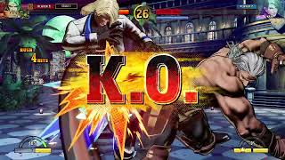 Fatal Fury City of the Wolves - Arcade (Krauser), Level 5 Nightmare Geese playthrough