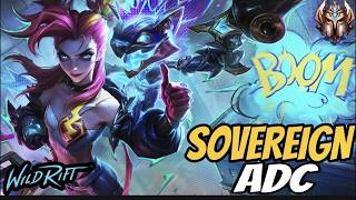 🔴 LIVE WILD RIFT SOVEREIGN ADC RANKED GAMES